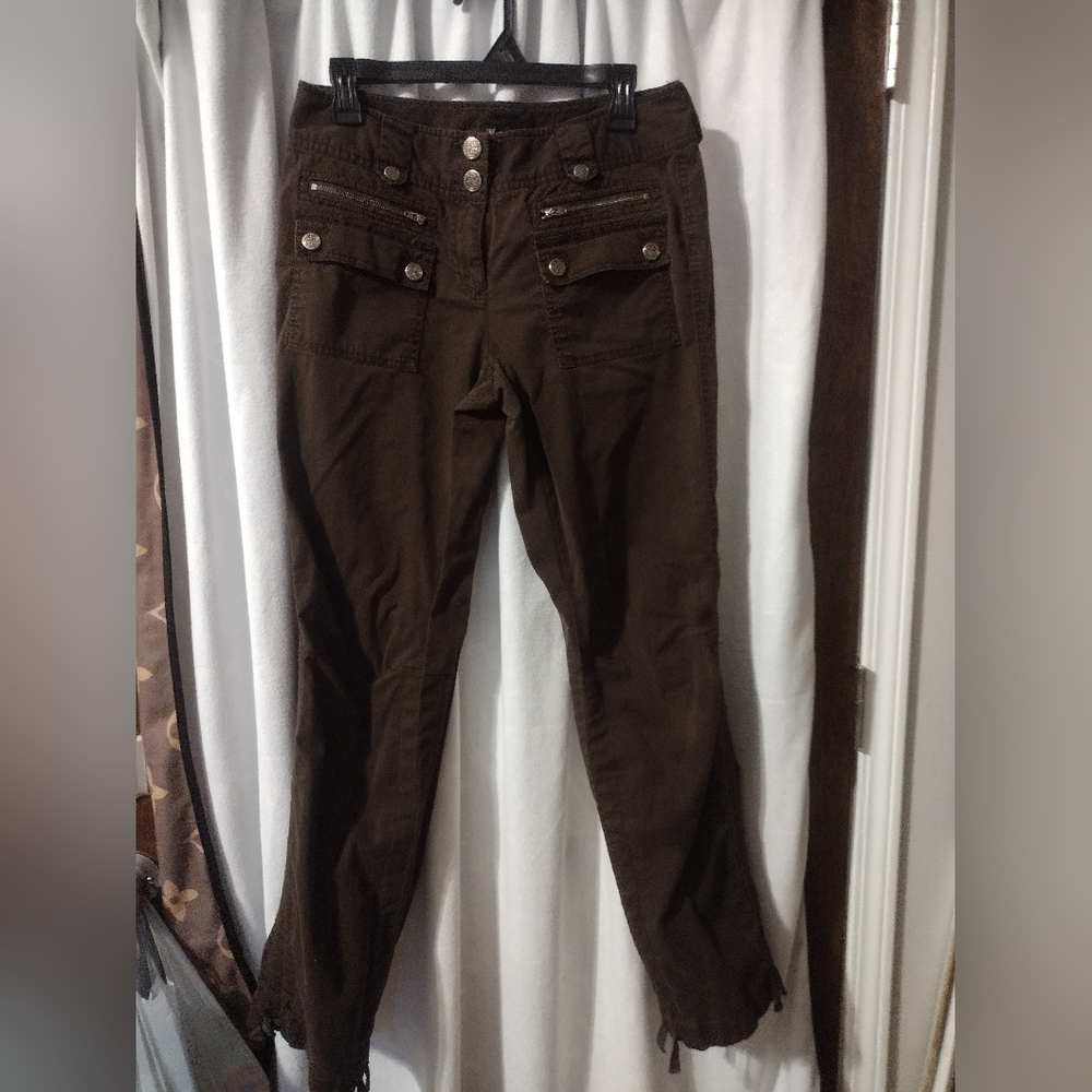 INC International Concepts Dark Brown Straight Leg Pants
